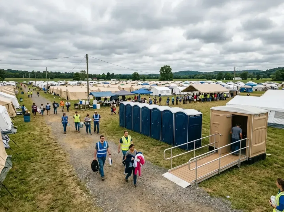 disaster-relief-camp-restrooms-010 — frequently asked questions, Dumpster & Portable Bathrooms Rental in Buckhannon, WV